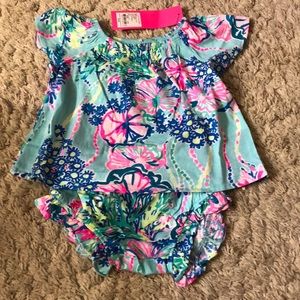 Lilly Pulitzer top and bottom